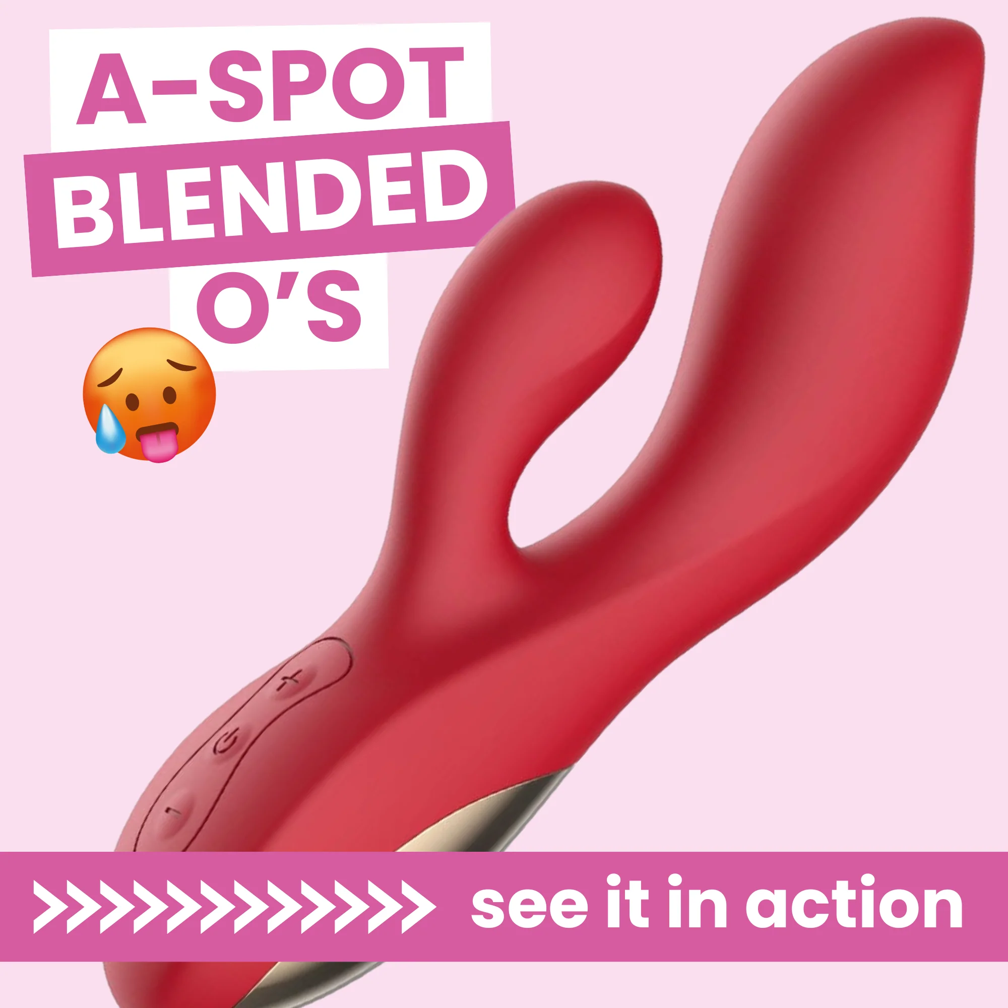 Blaze - Thick G-Spot/A-Spot Dual-Action Vibrator