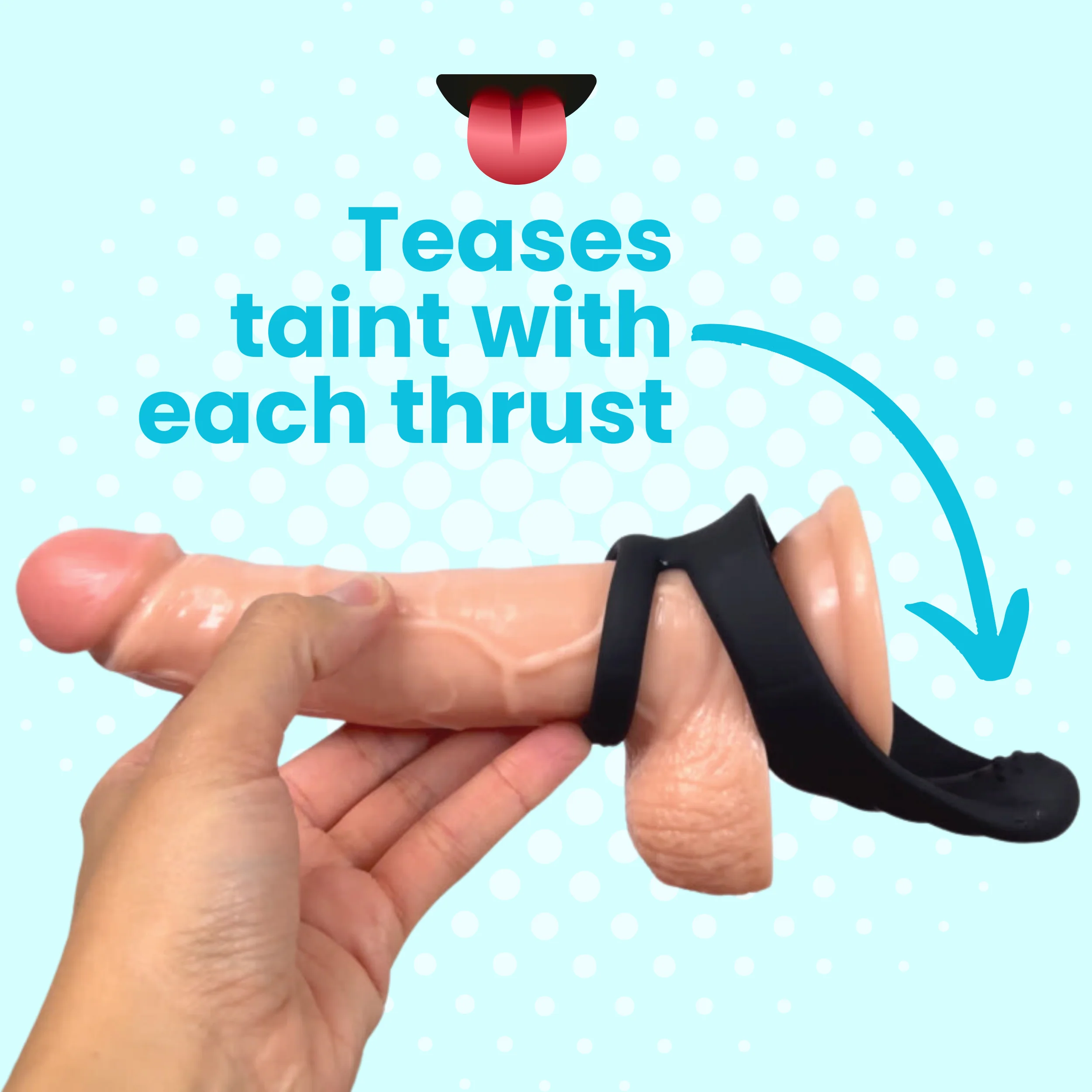 Double Cock Ring & Taint Teaser: From Zero To ROCK HARD Erections (No More E.D.)