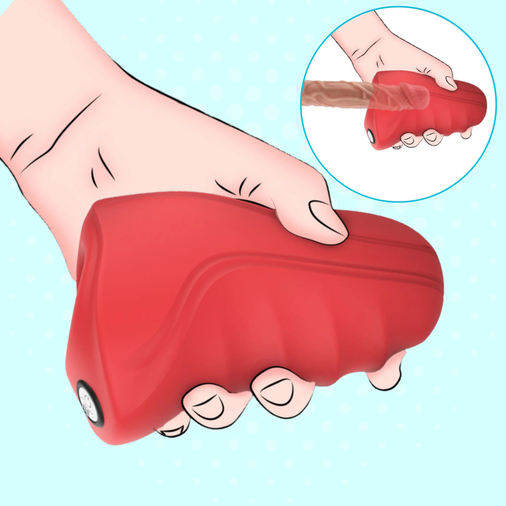 Stella Vibrating Endurance Stroker - Train yourself to last longer!