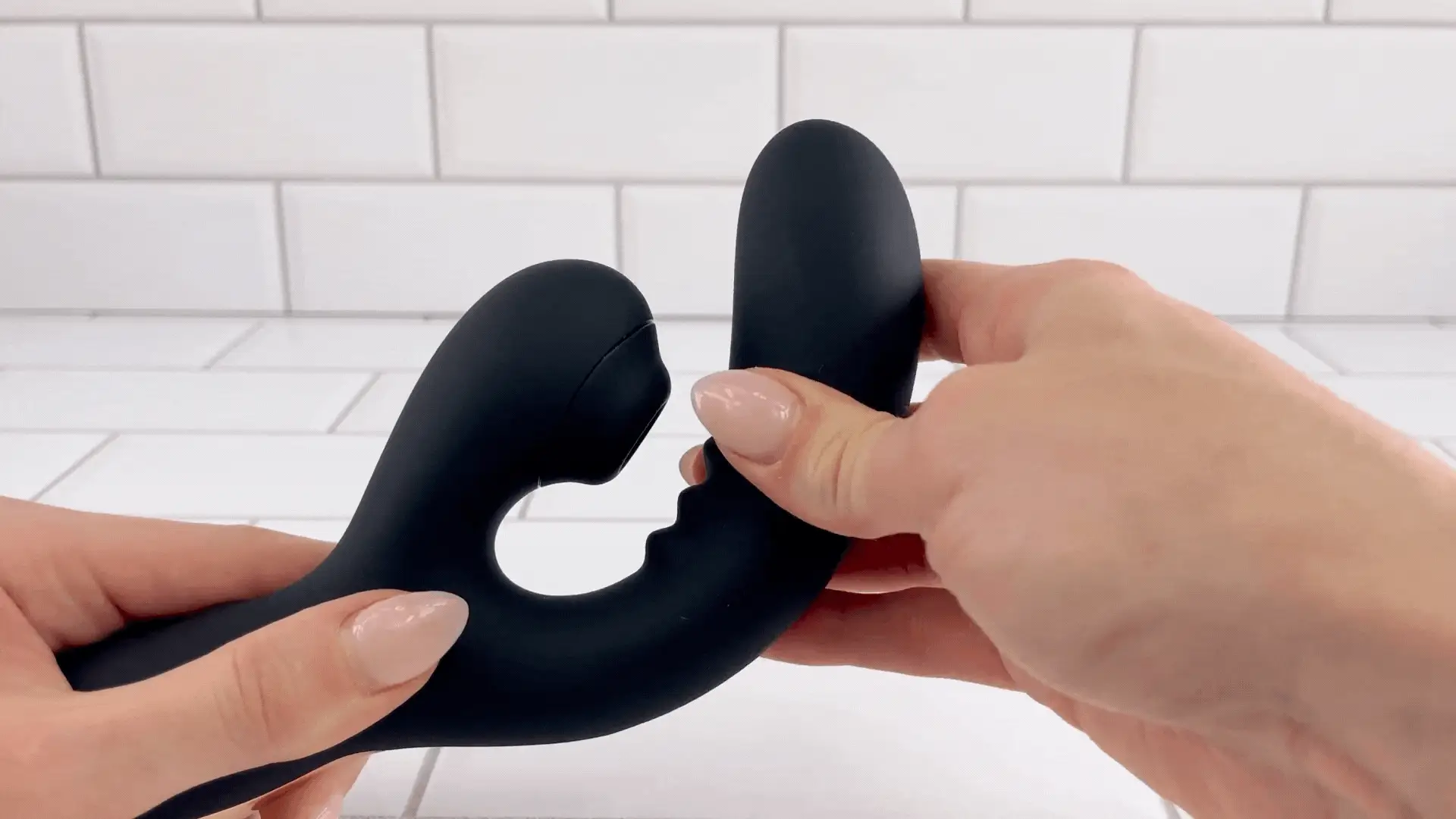 Deep Penetrating Dual-Action Air Pulse Vibrator - G-Spot & A-Spot Stimulation!