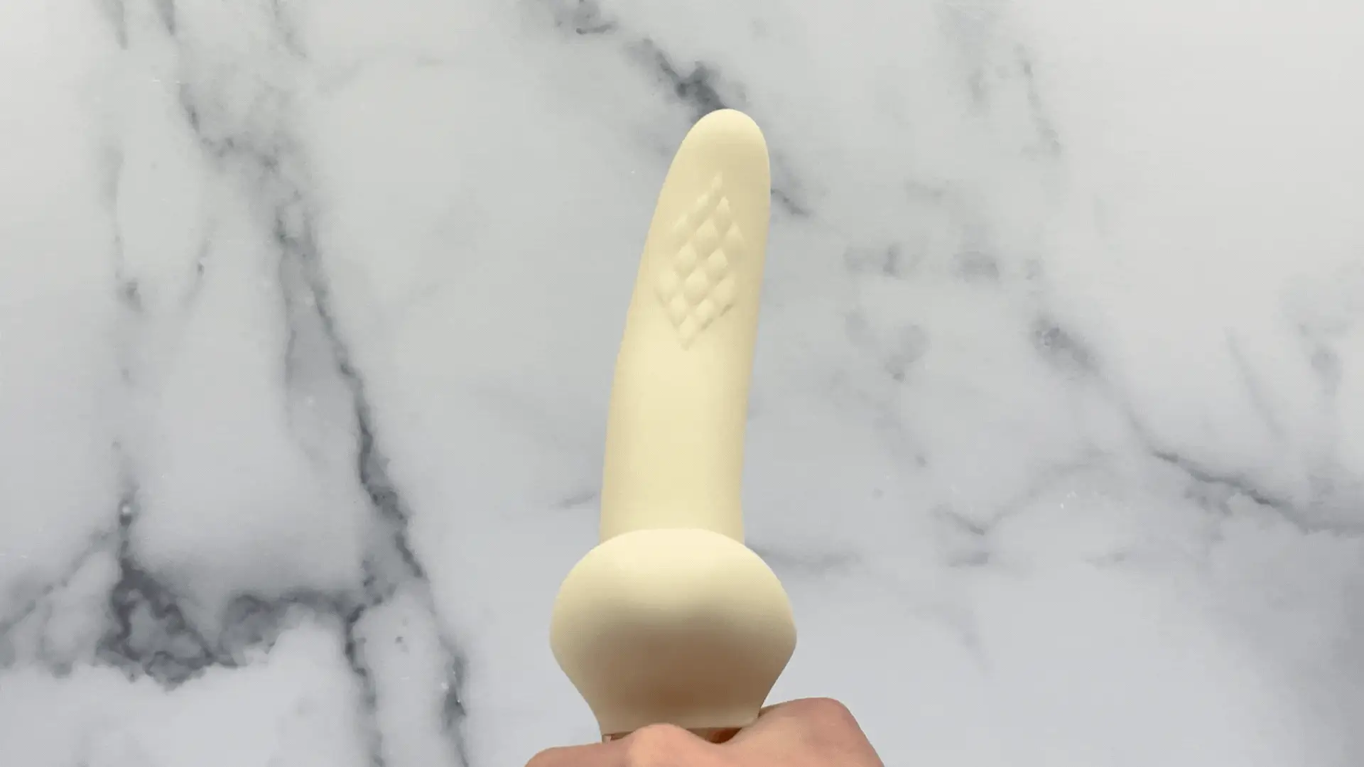 Tongue Tornado Twirling Silicone G-Spot Vibrator - Vibrates and Rotates!