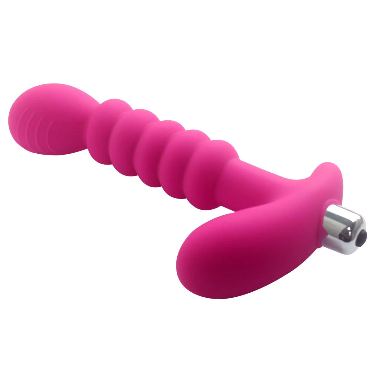 Maza Ringed Prostate Massager - Beaded Vibrating Anal Toy