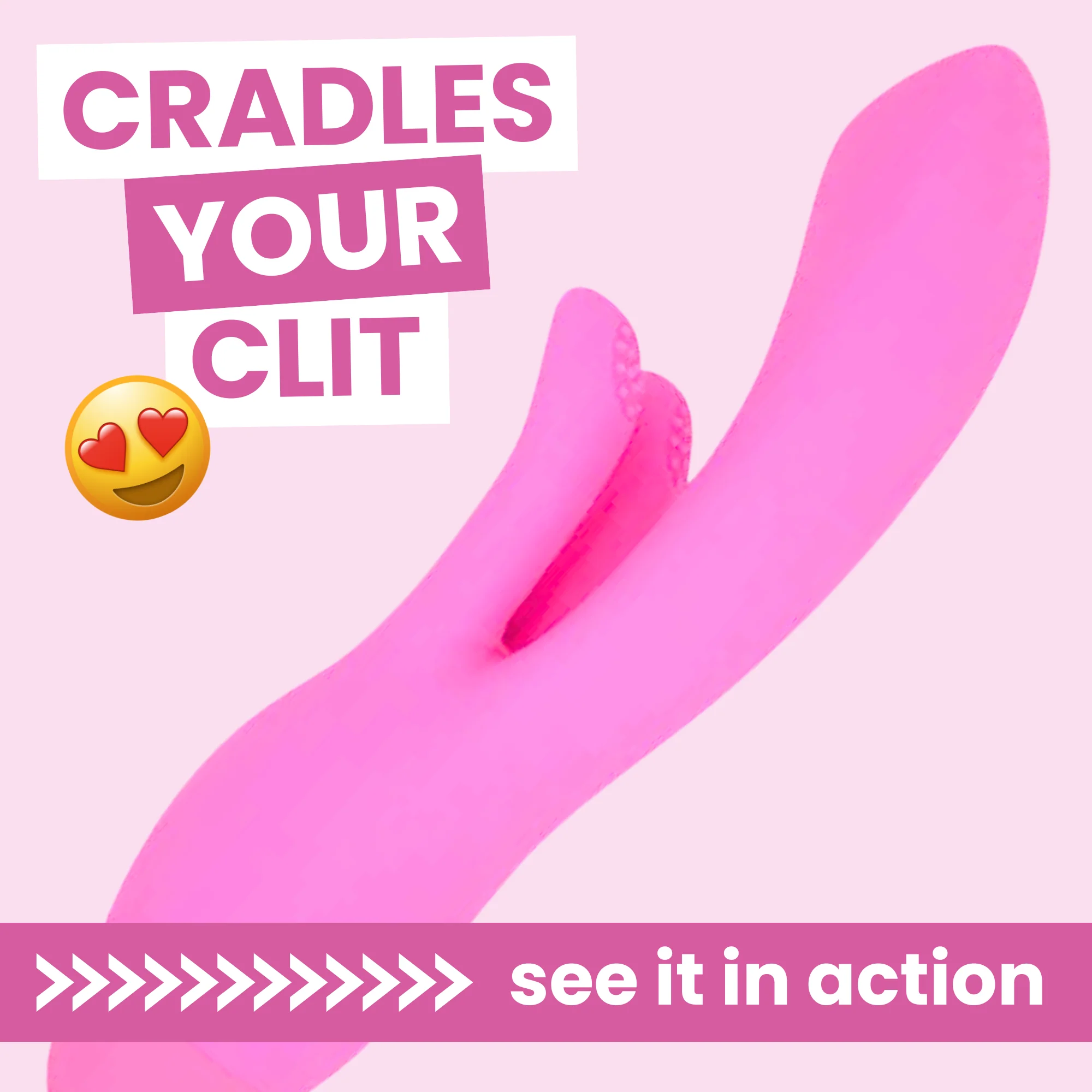 Silicone G-Spot Rabbit - Rubs Your Clit with Every Thrust!
