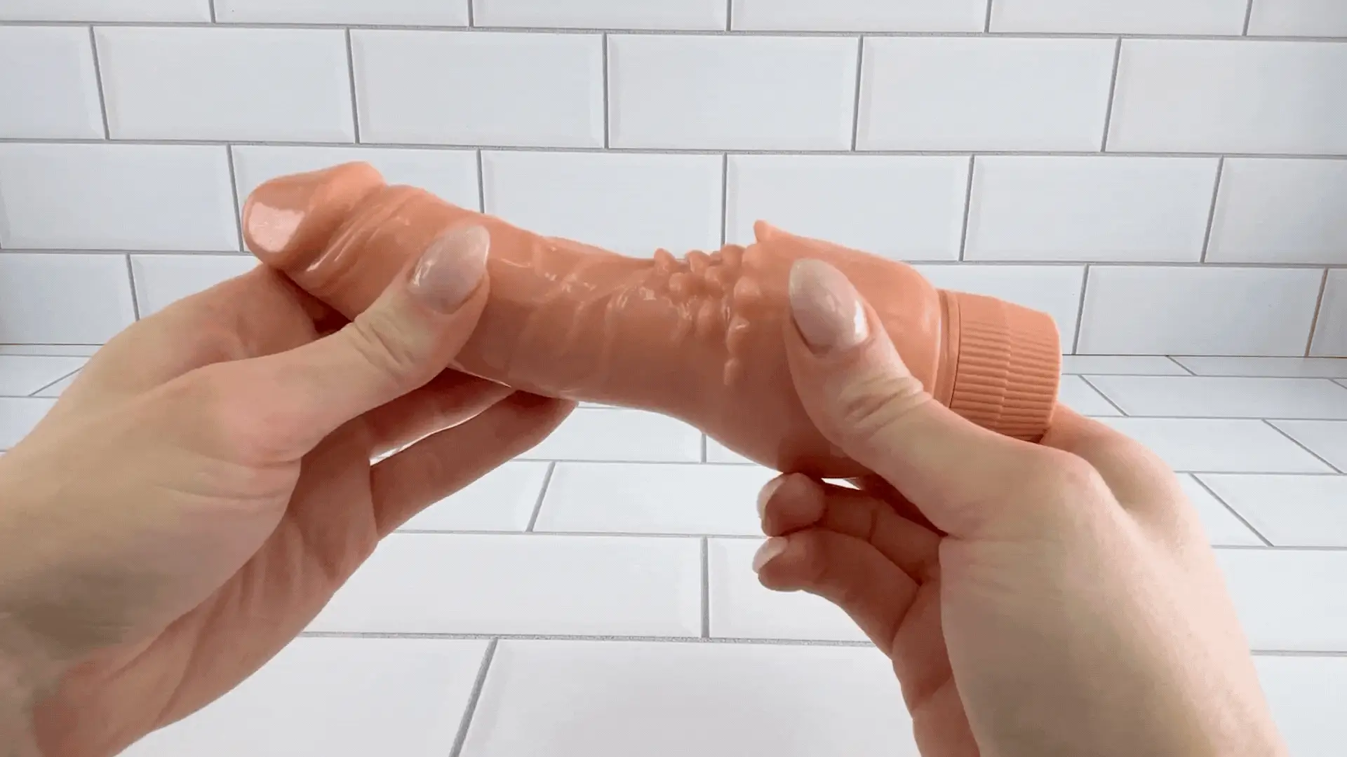 Real Feel Clit Stimulating Dildo Vibrator