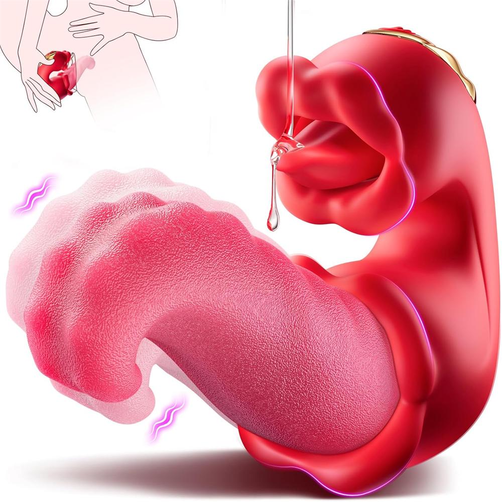 Life-Changing Dual Stimulation Vibrator – Premium Texture, Thrusting Tongue & Custom Speeds (<60 dB)