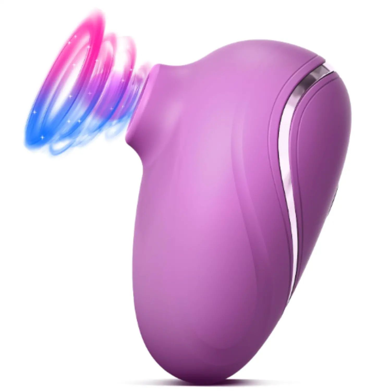 Bellesa Pebble Mini Clitoral Suction Vibrator – Gentle Air-Pulse, 6 Modes & Discreet Design