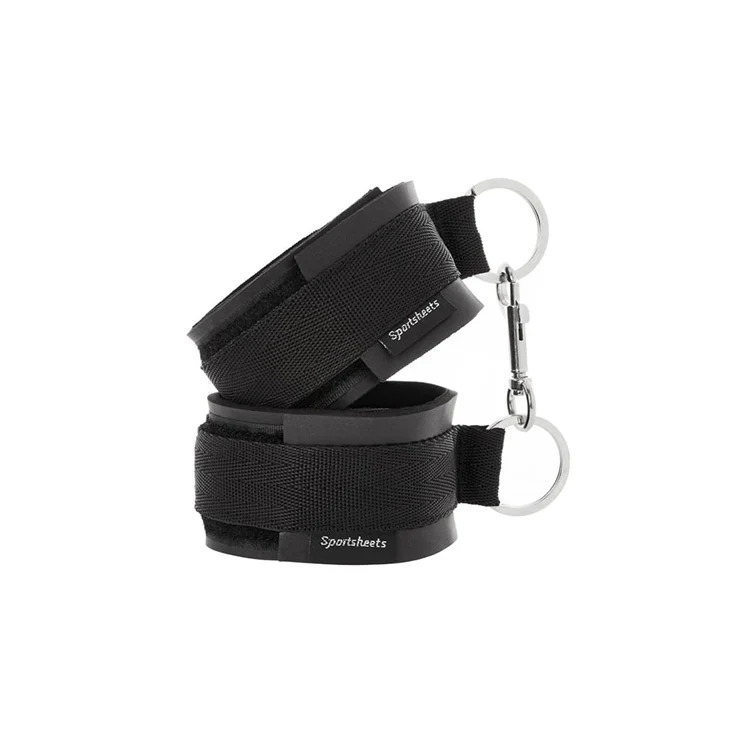 Black Velcro Sport Cuffs