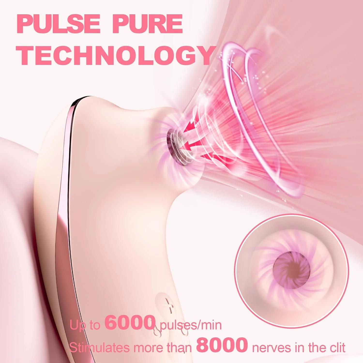 Next - Luxurious Heating Pulse Pure Sucker App Control Vibrator with Soft Skin-Like Suction