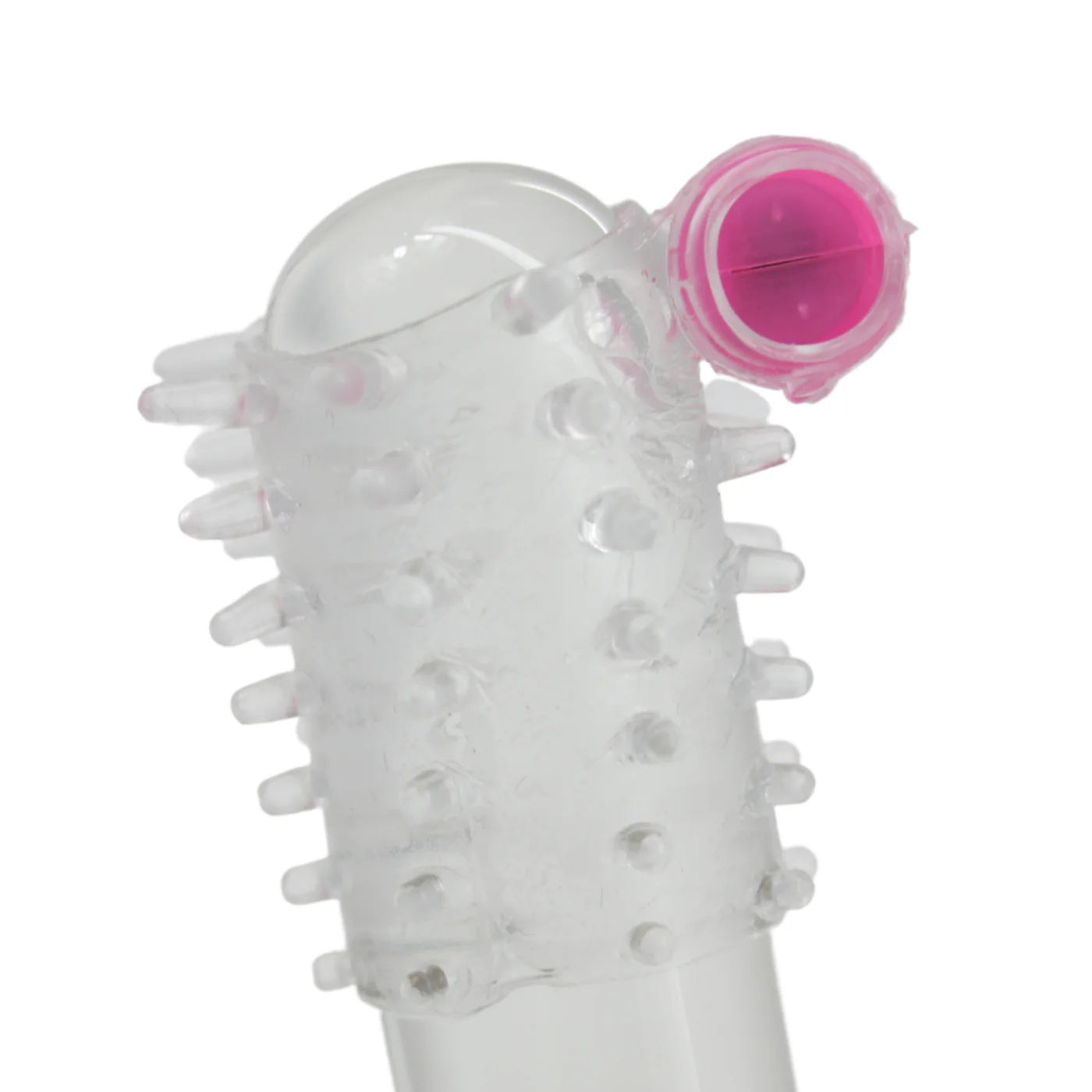 Vibrating Penis Sleeve With Nubby Ticklers