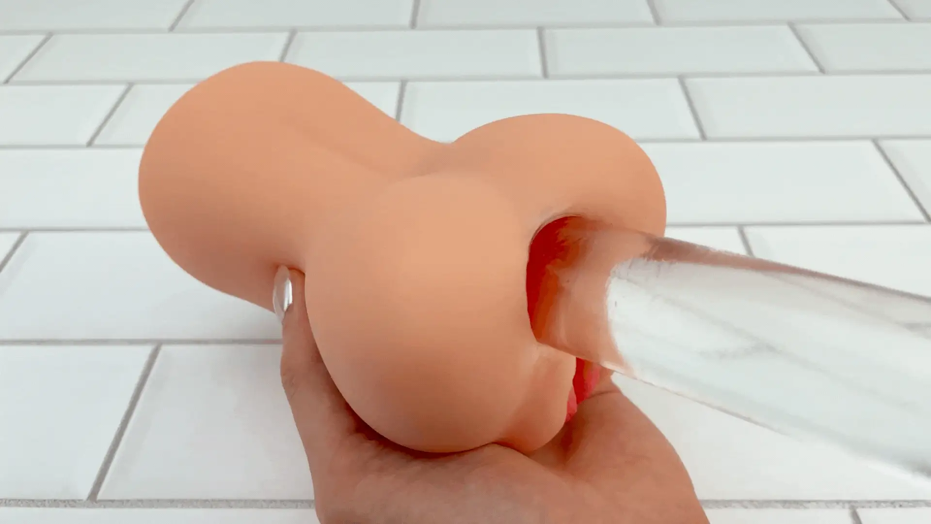 Pussy and Ass Stroker - Super Tight and Soft!