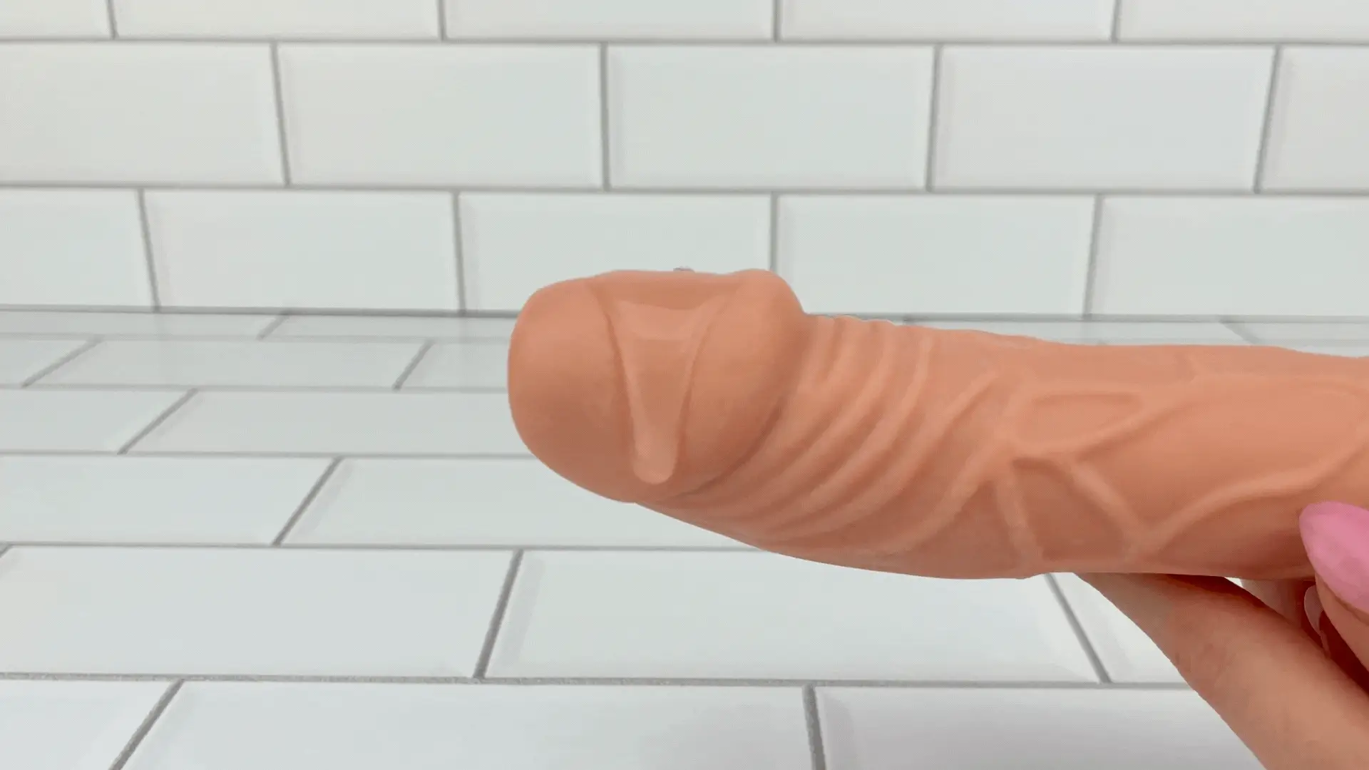 8 Inch Ultra Veined Vibrating Dildo