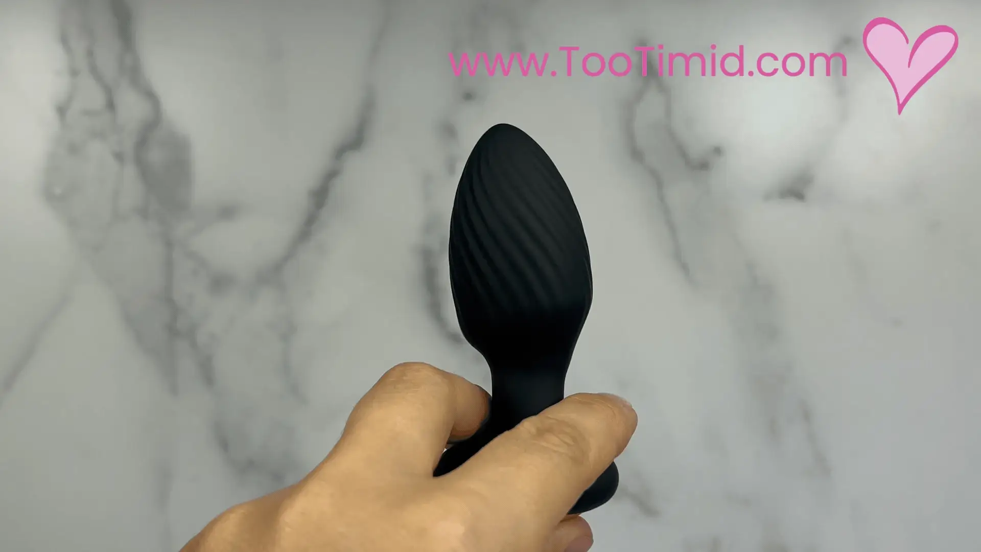 THE RIMMER Wireless Rotating & Rim Job Silicone Anal Plug