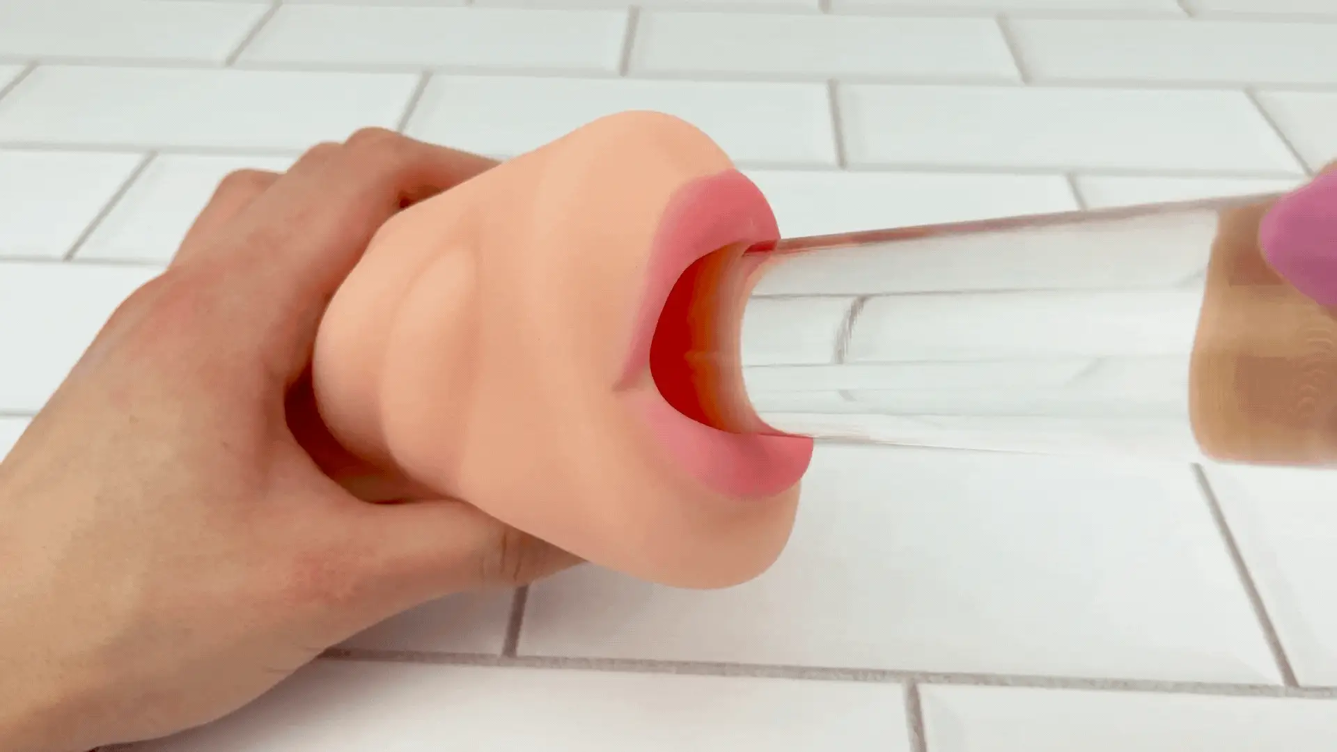 Blowjob and Pussy Dual Ended Masturbator - Realistic Sensations!