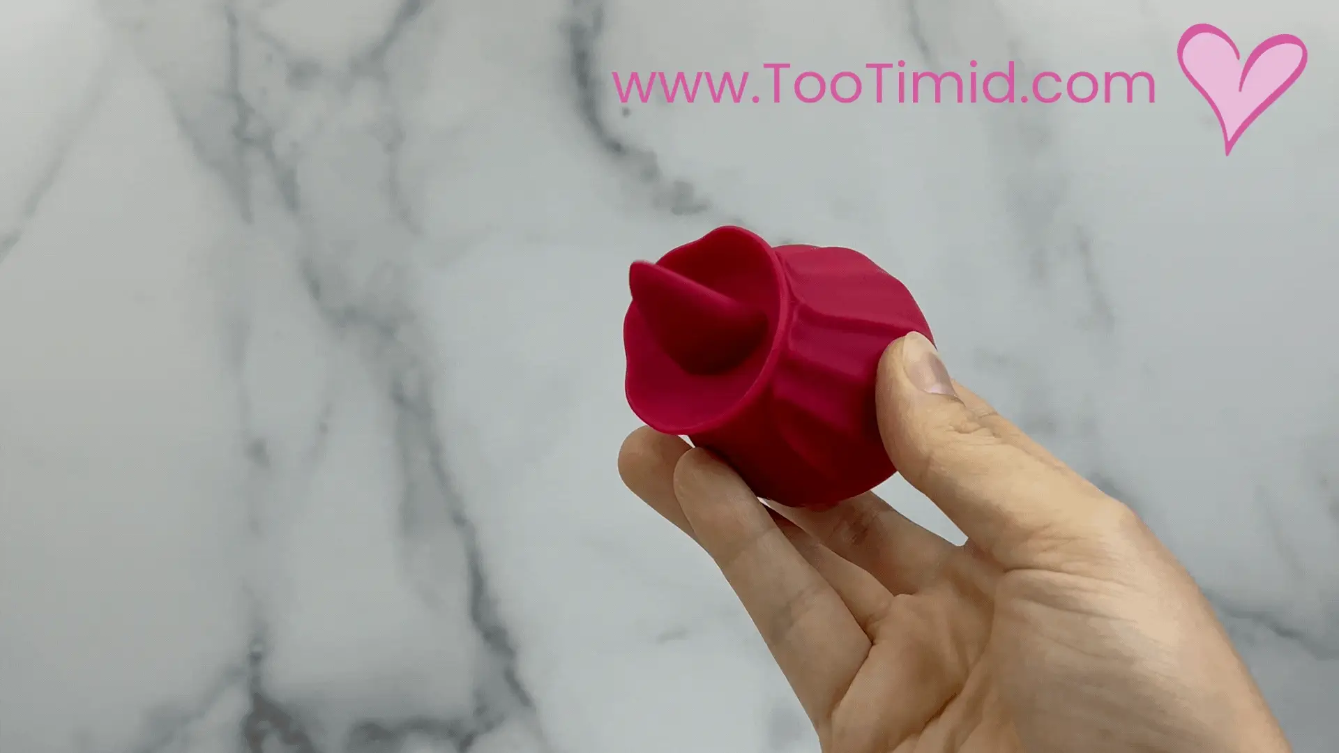 Bhava Rechargeable Flickering Tongue Rose | Clit Licking Stimulator