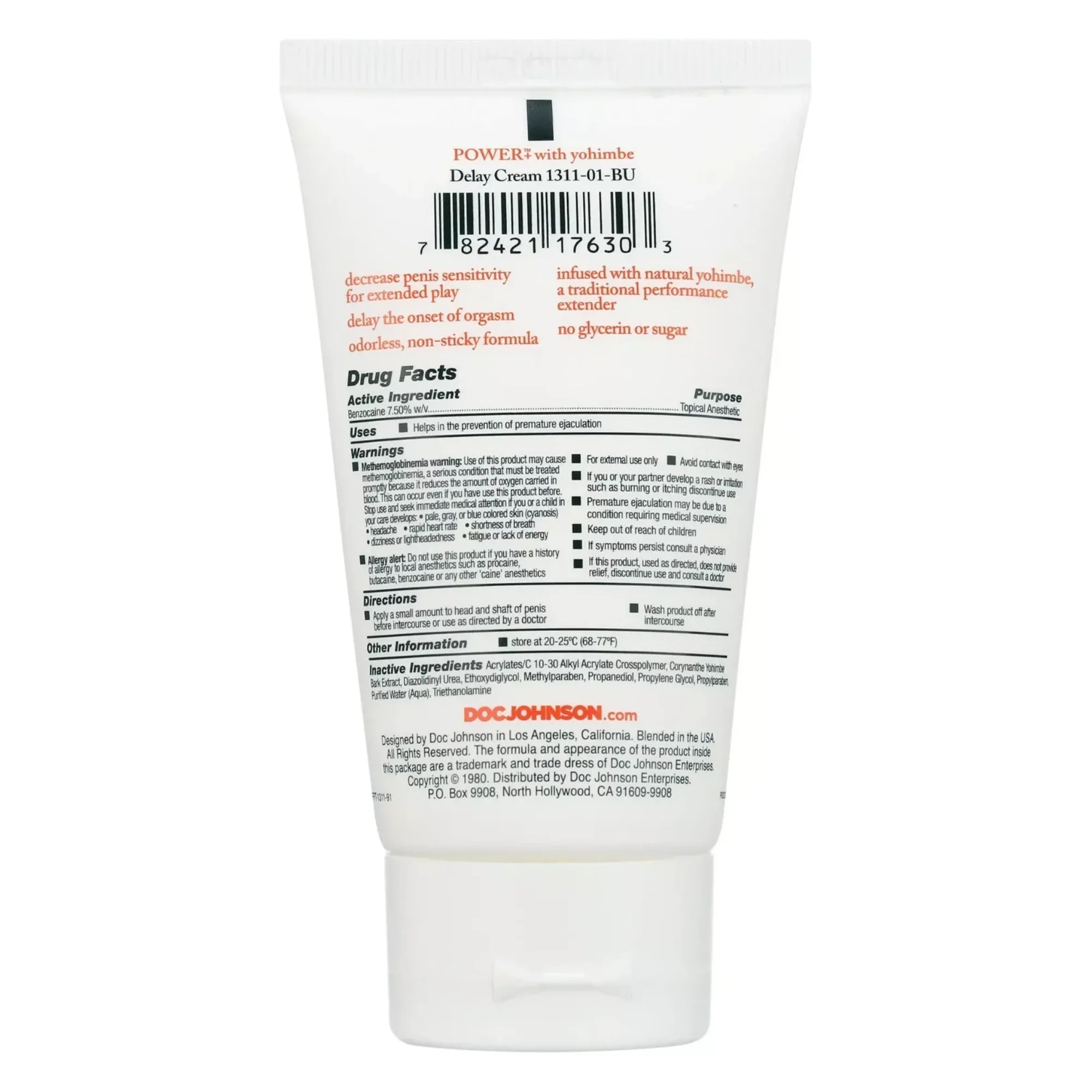 Power Plus Delay Cream For Men