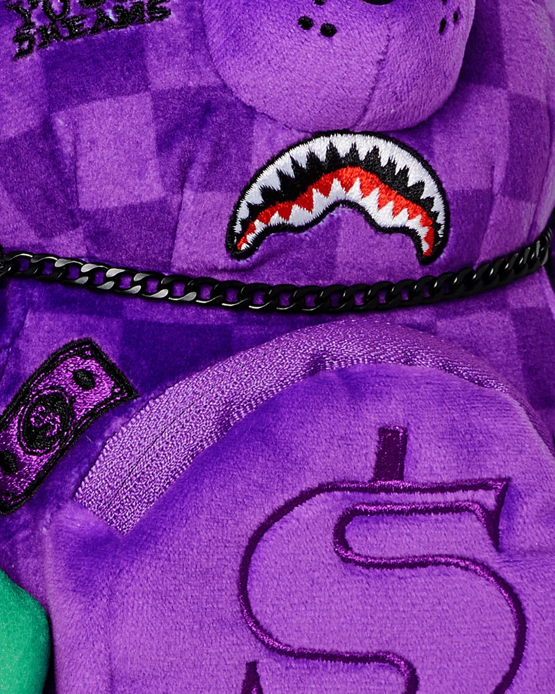 PURPLE SHARK SHARKS IN PARIS MINI BEAR CUB