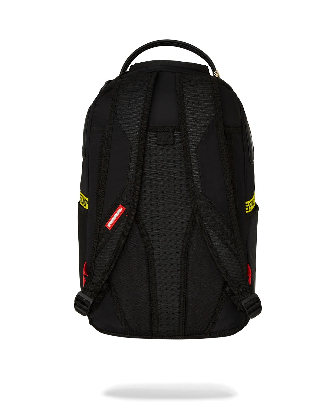 SHARK CENTRAL YELLOW TAPE DLX SATIN BACKPACK