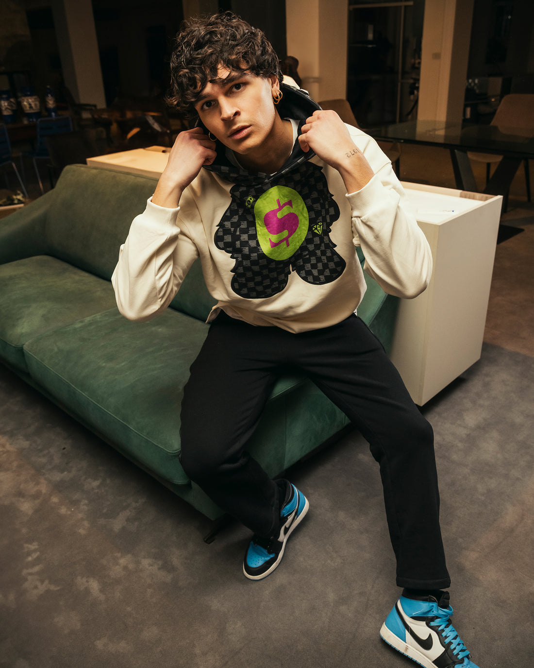 SLIME TAKEOVER TEDDYBEAR HOODIE