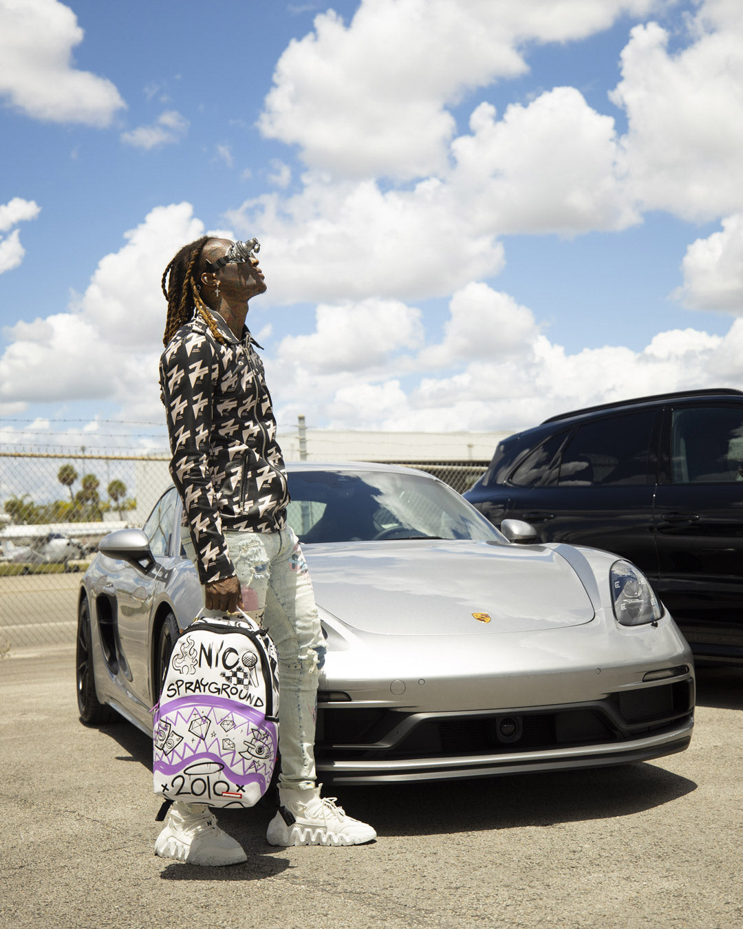 Handwritten Shark Dlxr Backpack 910b4165nsz