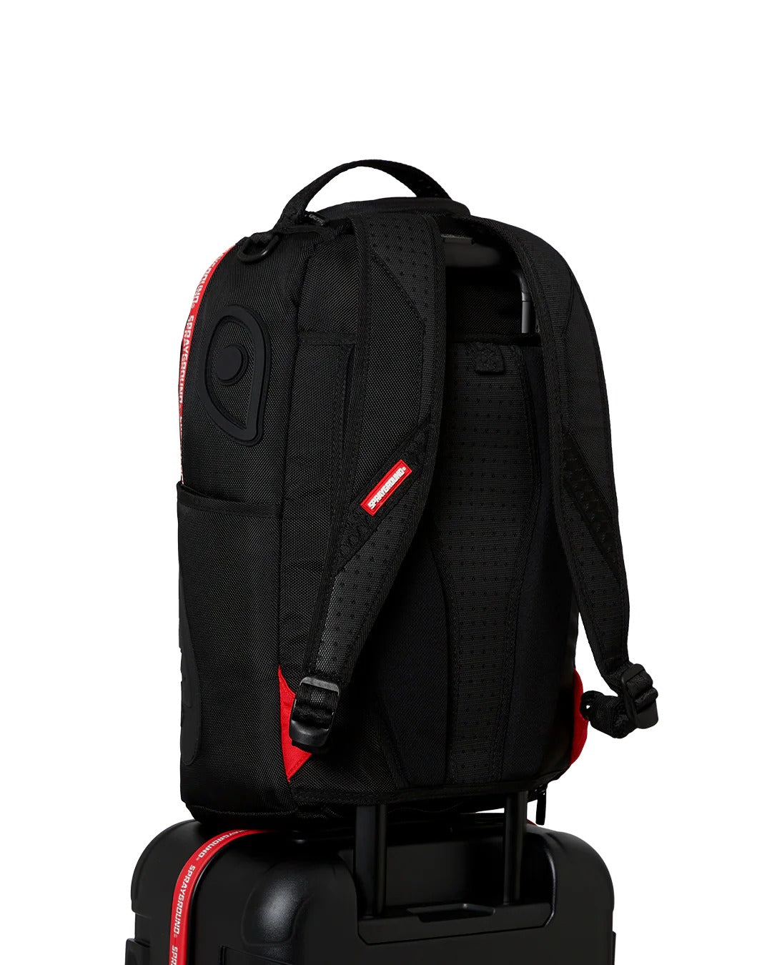 PRINTED ZIPPER SHARK CARRY-ON LUGGAGE