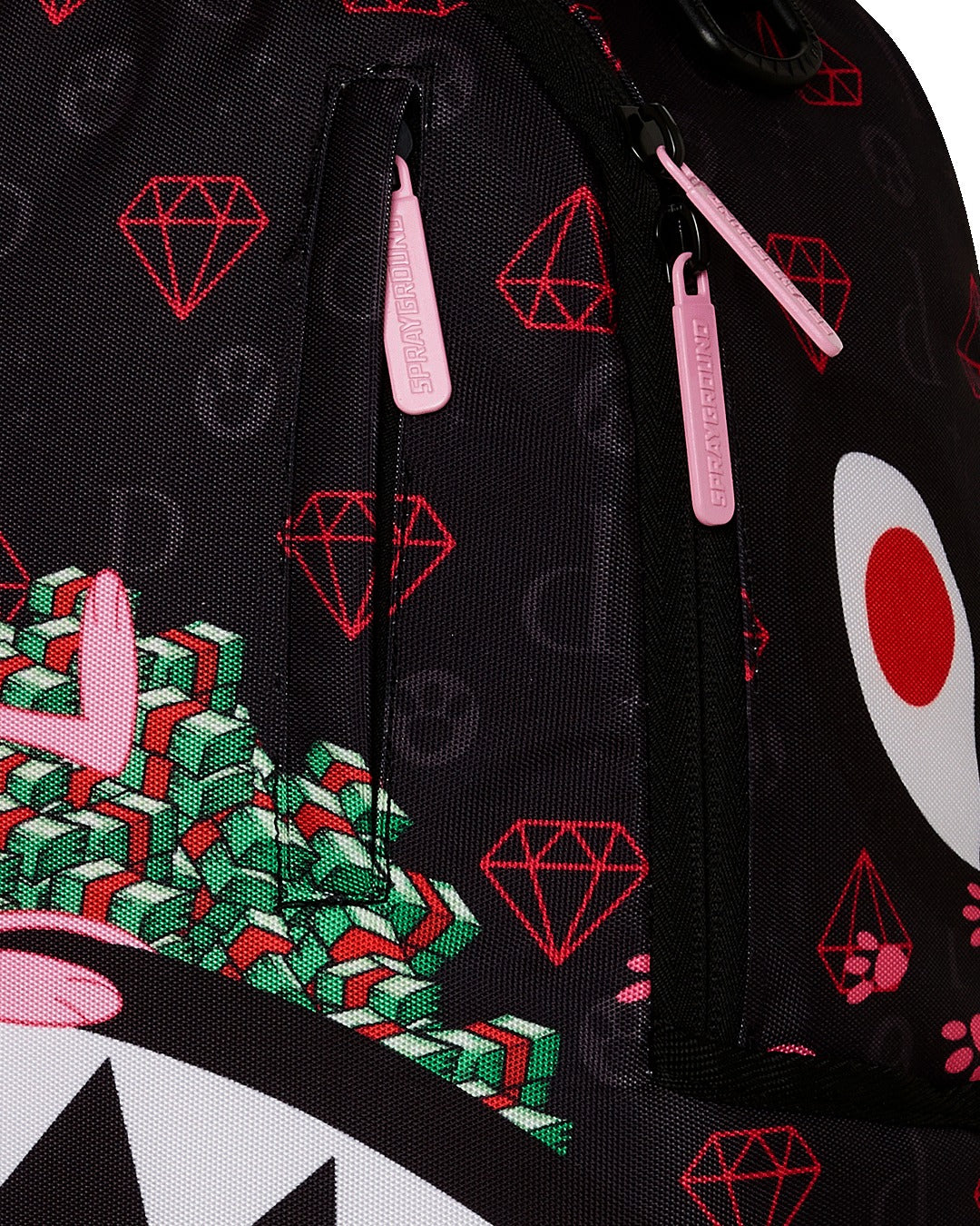 PINK PANTHER PAW PRINTS DLXR BACKPACK