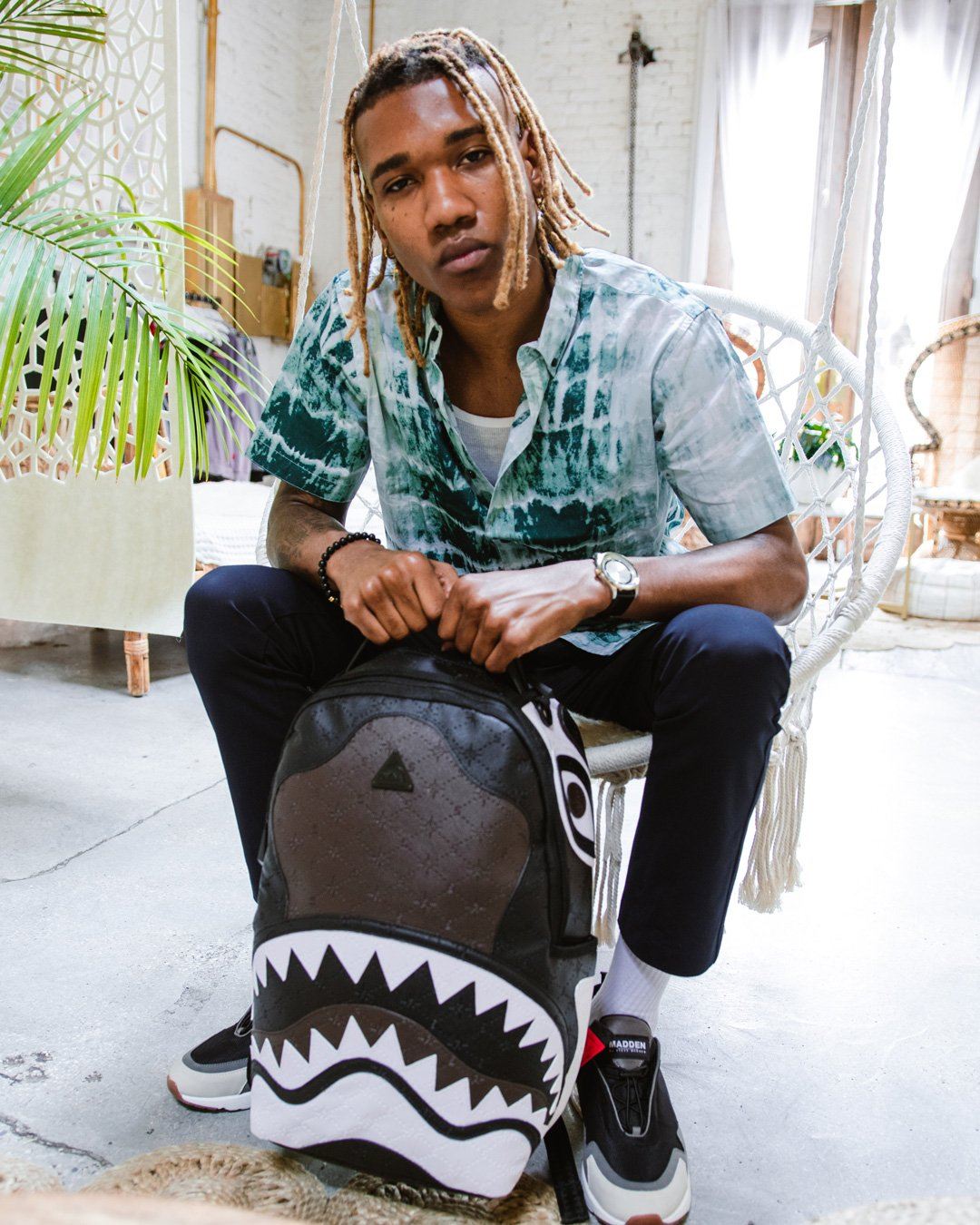 Sprayground Backpack V.V.I.P. BACKPACK (DLXV) Black