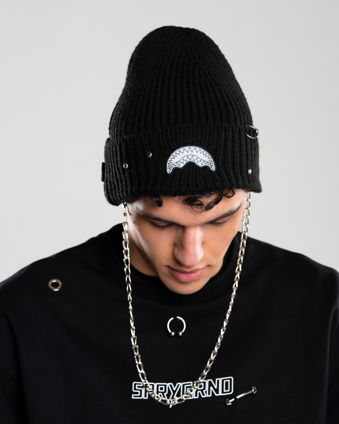 SPRAYGROUND PIERCING CREWNECK