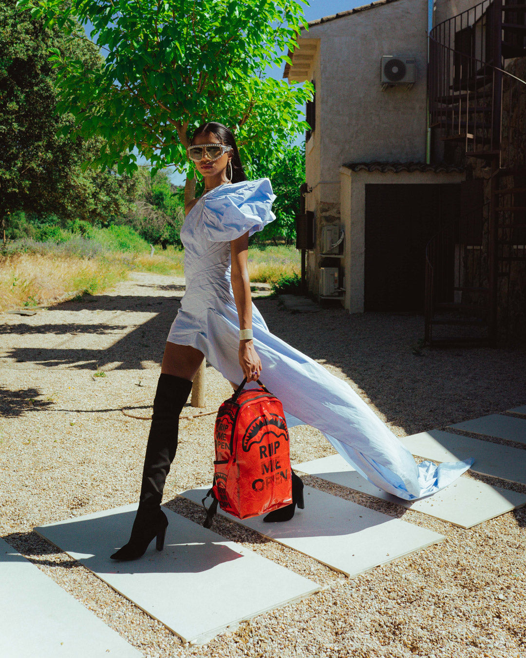 Rip Me Open Red Backpack 910b4532nsz