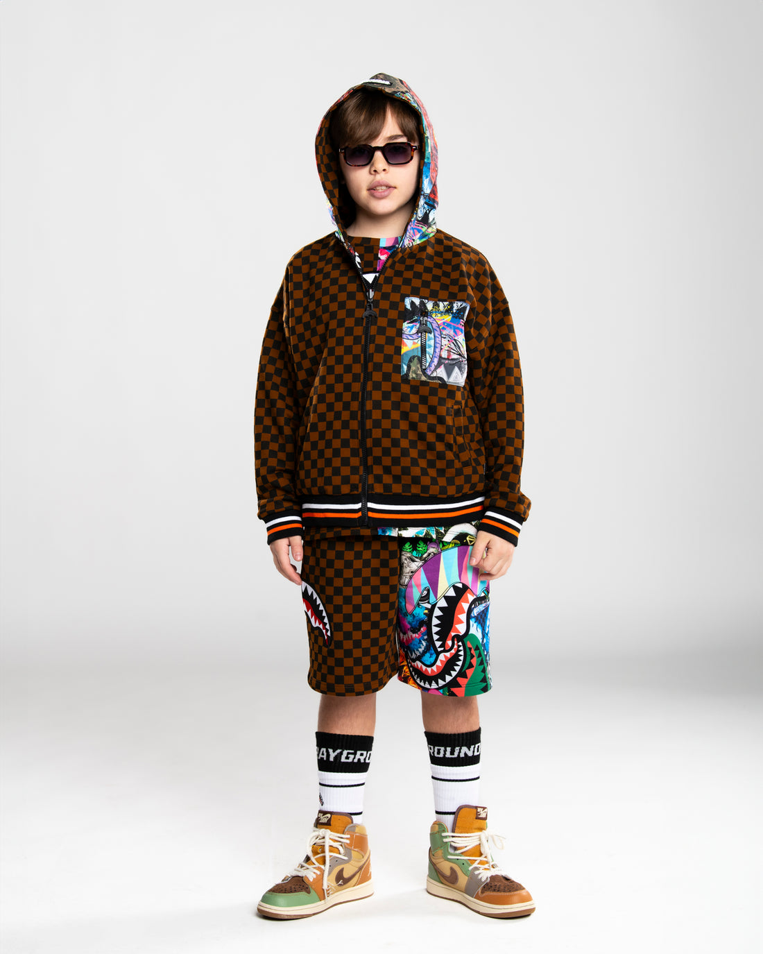 MIX MATCH SHARKS DOUBLE JACKET