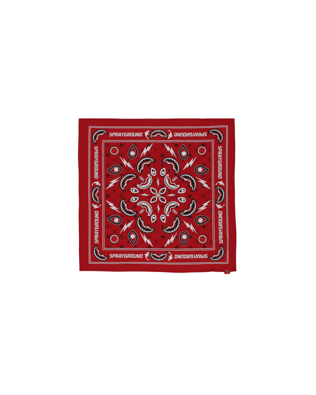 RED BANDANA - REGULAR WHITE T-SHIRT
