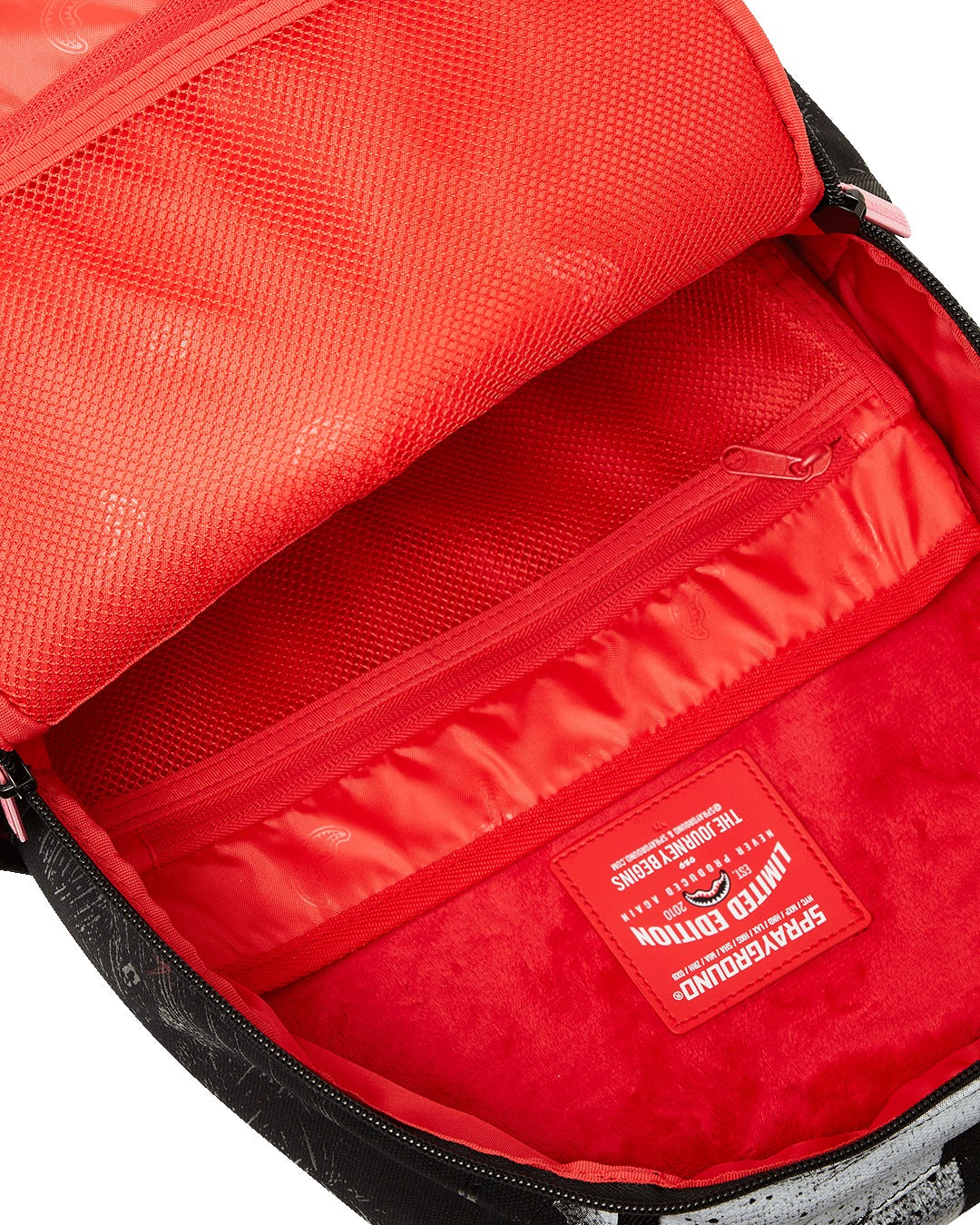 SHARK CENTRAL SORBET HAND PAINTED DLX-COTTON BACKPACK