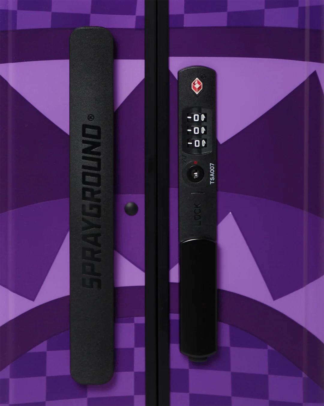 PURPLE SHARK SHARKS IN PARIS CARRY-ON LUGGAGE