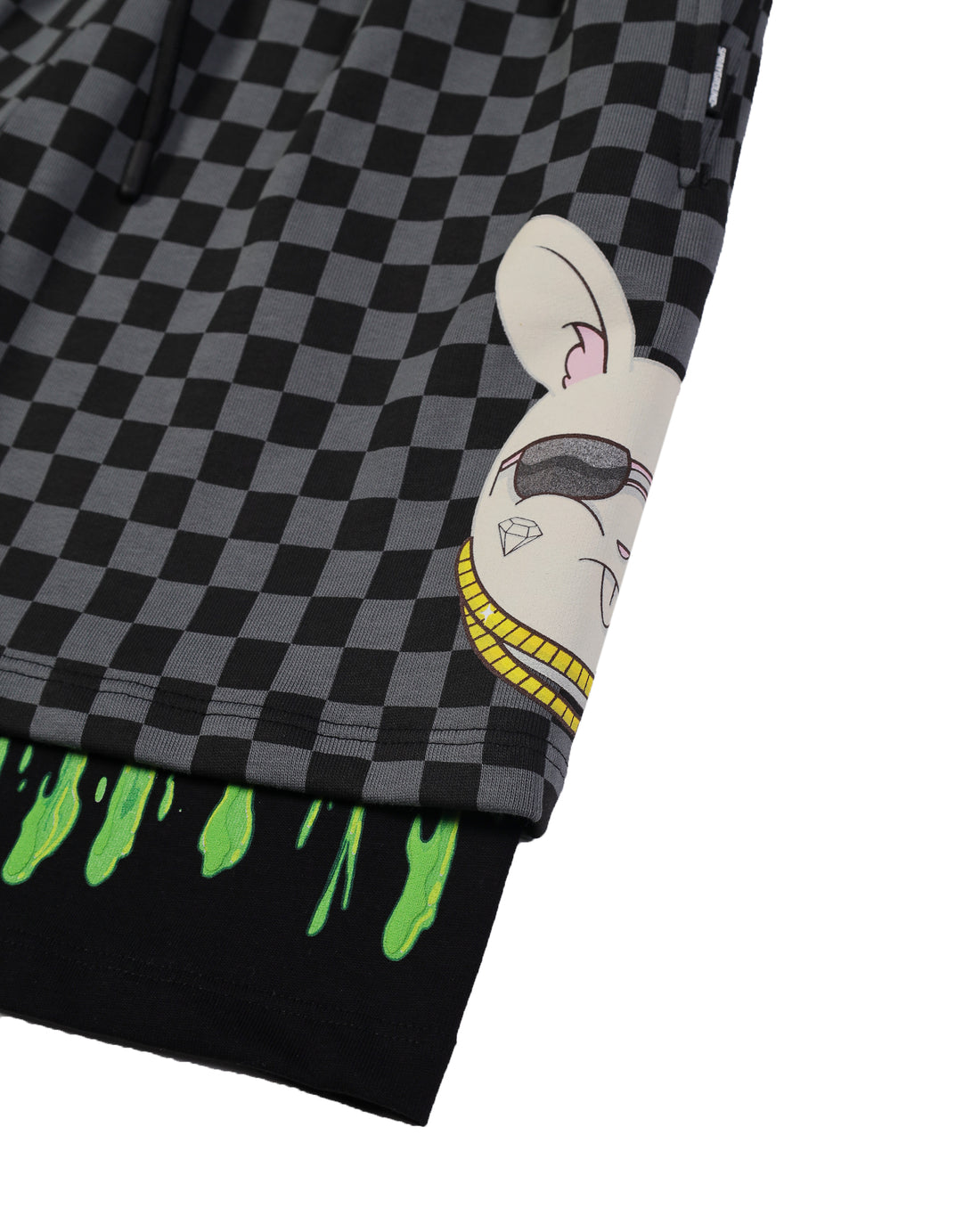 SPLATTER BUNNY DOUBLE SHORTS