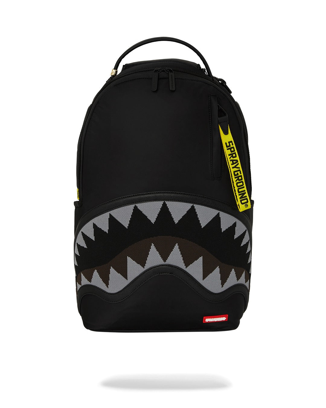 SHARK CENTRAL YELLOW TAPE DLX SATIN BACKPACK