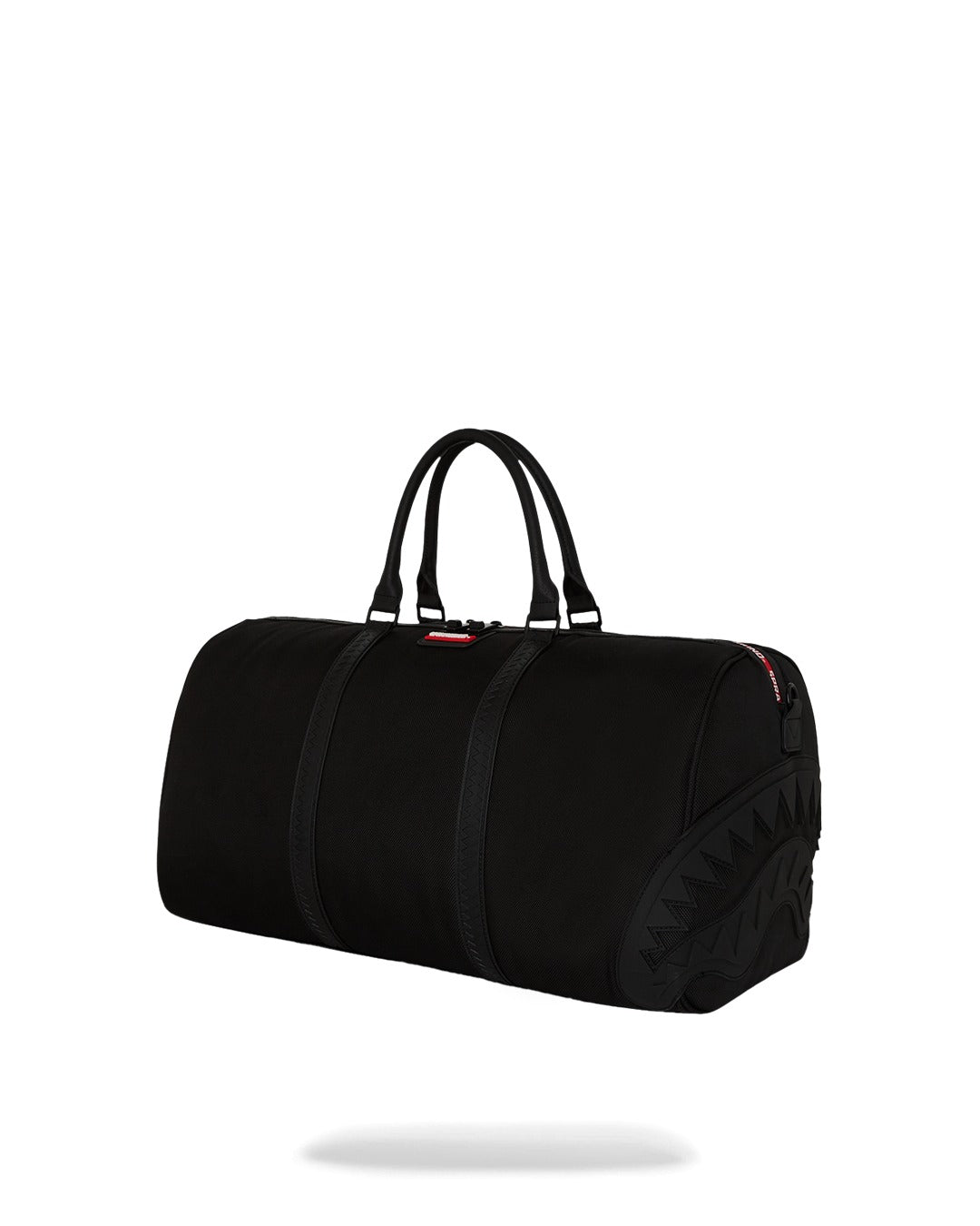 PRINTED ZIPPER SHARK DUFFLE