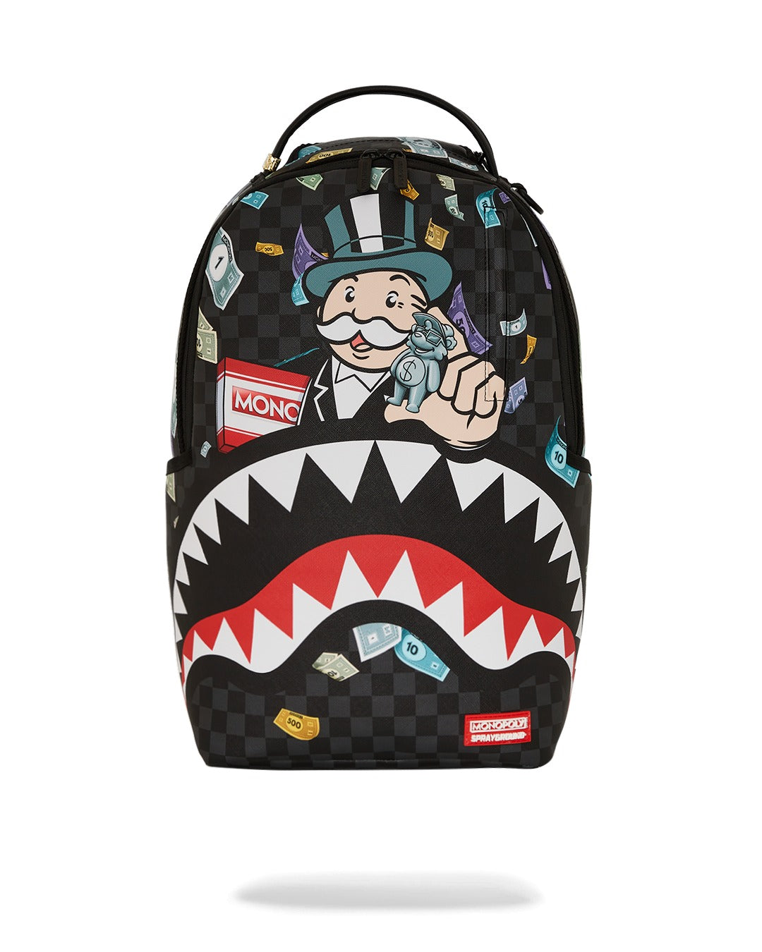 MONOPOLY X SPRAYGROUND CHARACTERS DLXSV BACKPACK