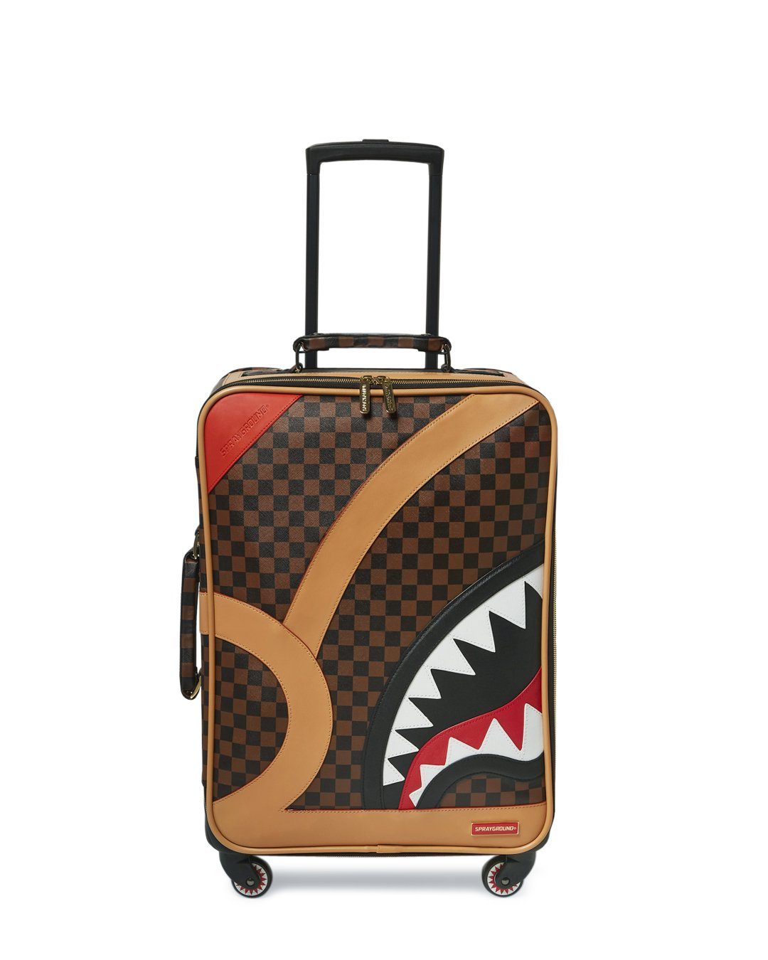 Sprayground Luggage HENNY AIR TO THE THRONE CUT & SEW VEGAN LEATHER CARRY-ON LUGGAGE Multicolor
