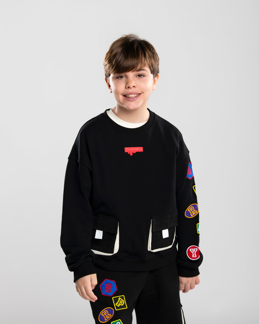 BASIC NO BASIC OVER CREWNECK