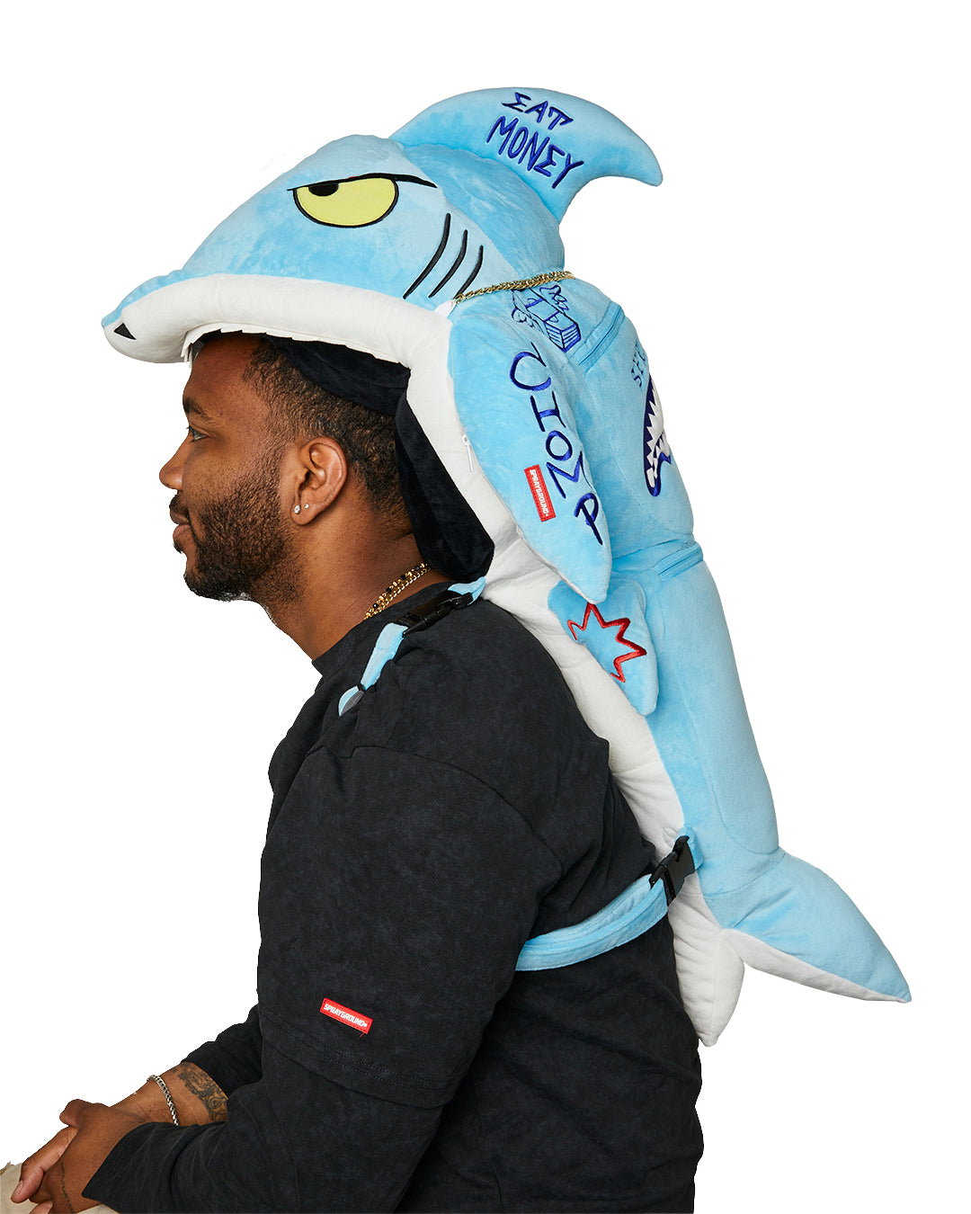 SHARK PLUSH BACKPACK
