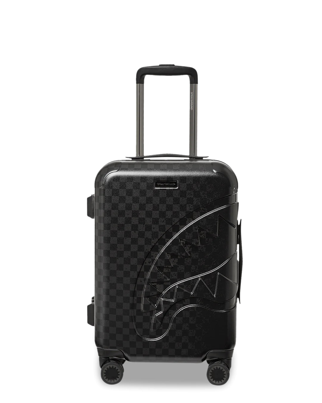 HALF SPRITZ BLACK/GREY CHECK CARRY-ON LUGGAGE