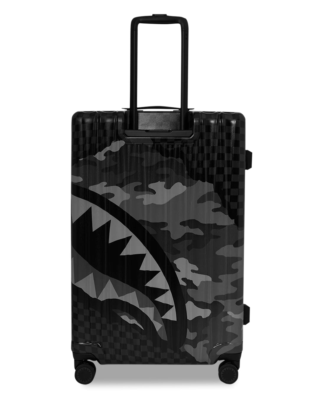 Split Up Camo Tear Large Hard Luggage