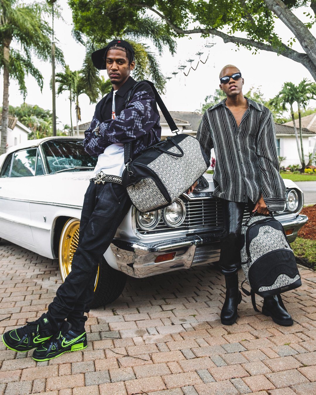 Sprayground Backpack SG ALL DAY BACKPACK (DLXV) Black