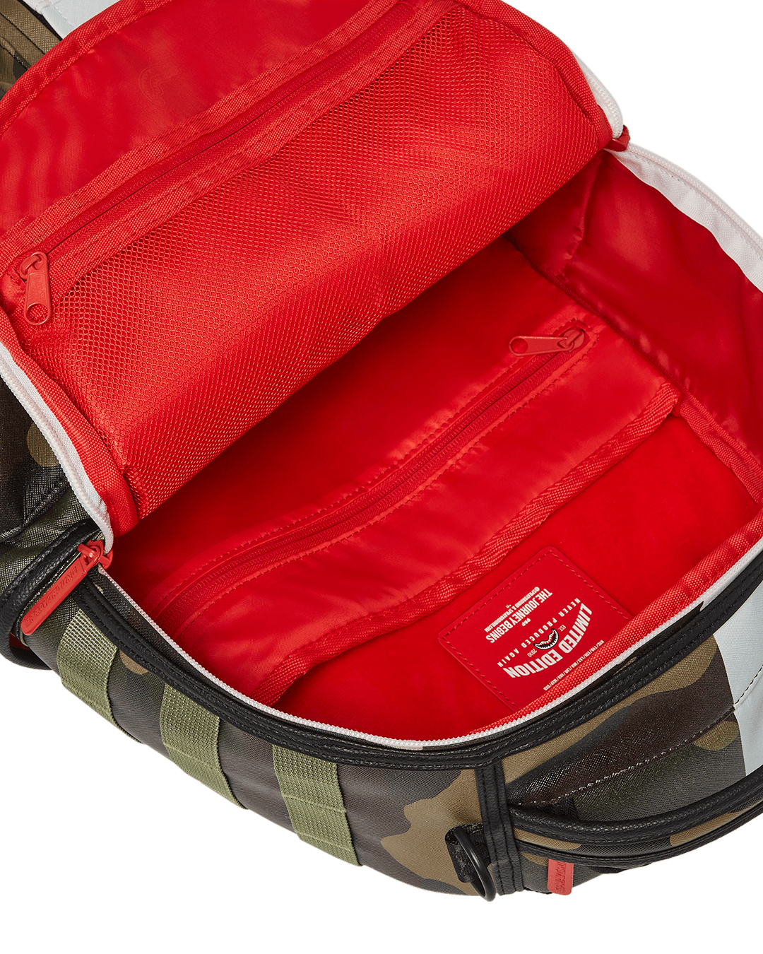 Sprayground Backpack SPLIT WEIRD BACKPACK (DLXV) Green