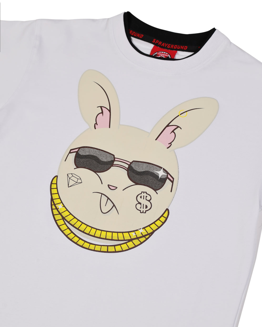 SPLATTER BUNNY OVER DOUBLE T-SHIRT