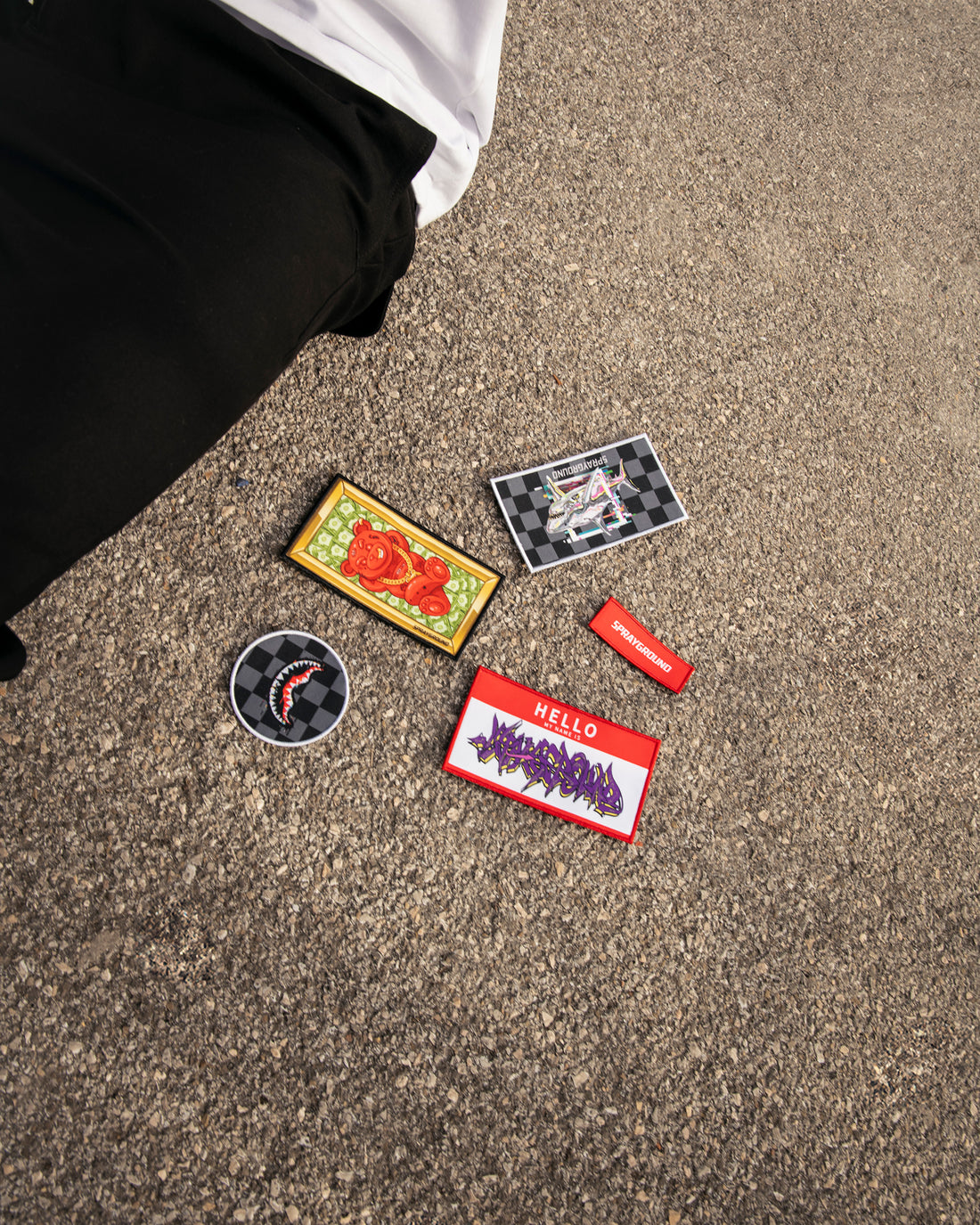 DETACH AND STICK IT VARSITY JACKET