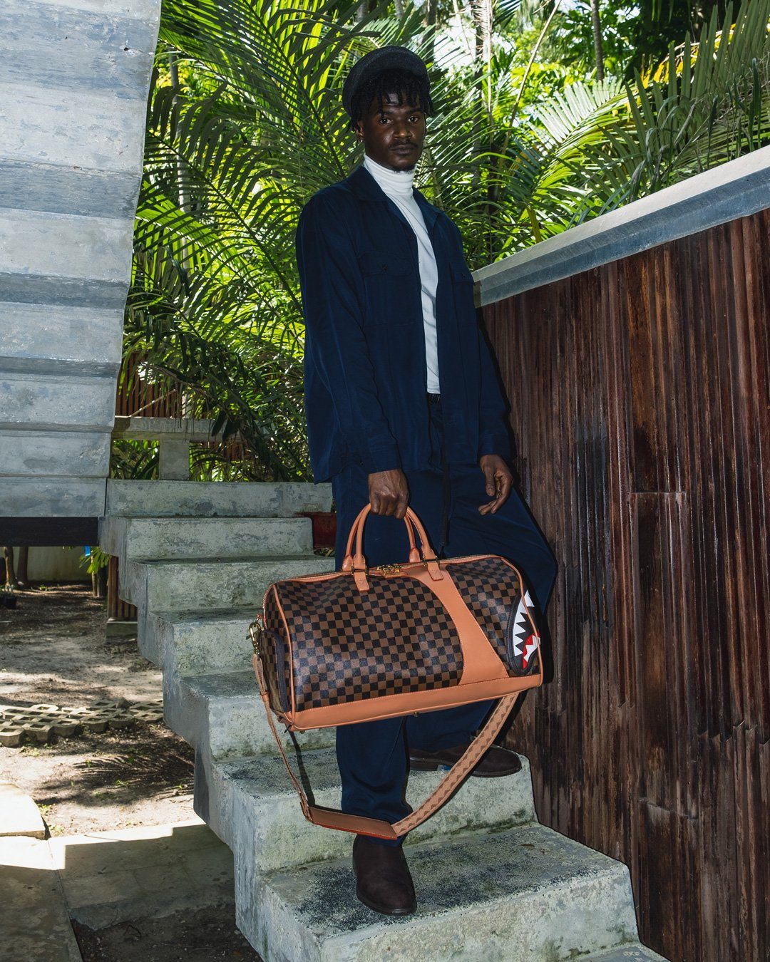 Sprayground Bag HENNY AIR TO THE THRONE DUFFLE Brown