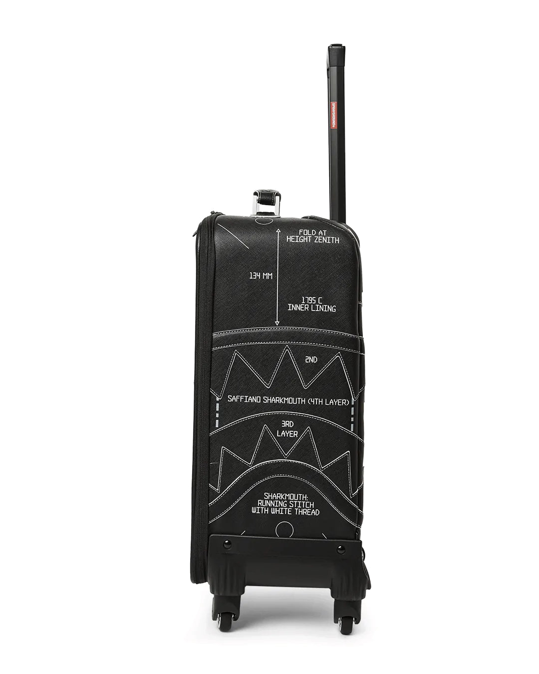 Reverse Technical Cut And Sew Luggage