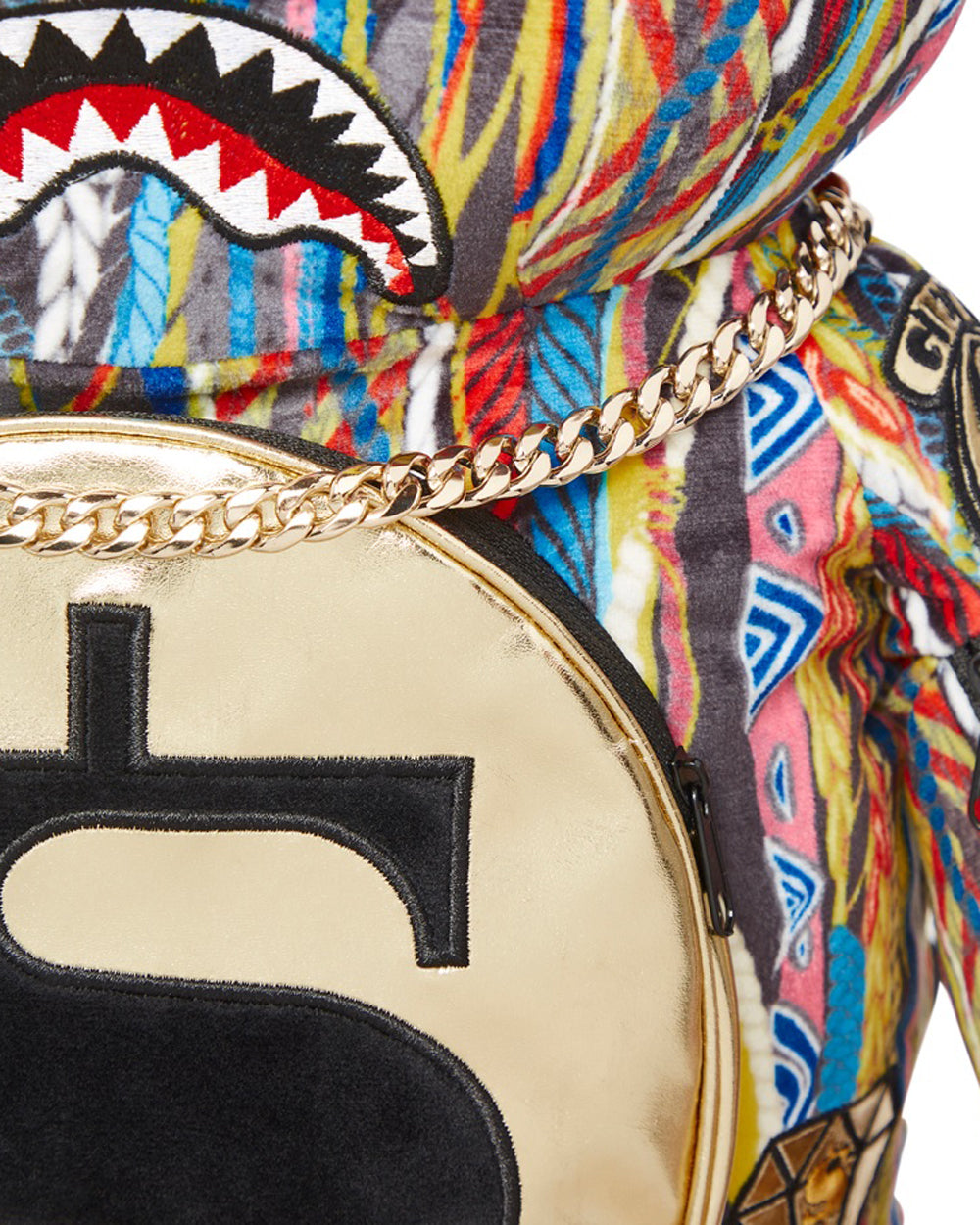 Sprayground Backpack TEDDY BEAR BACKPACK SPOOGI Black