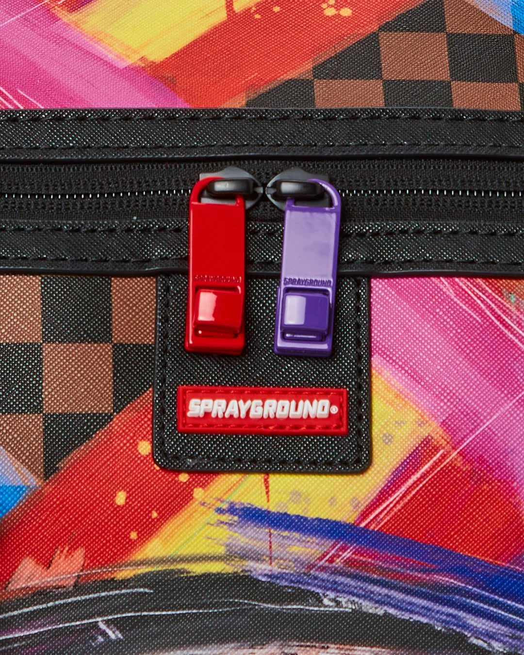 Sharks In Paint Large Duffle