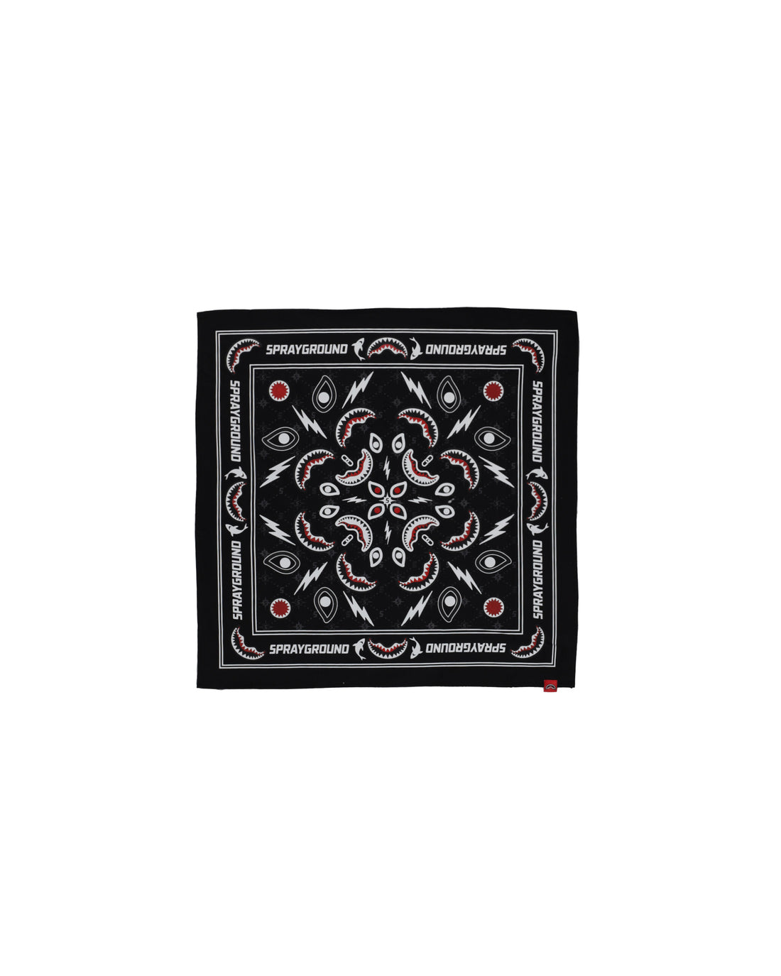 BLACK BANDANA - REGULAR BLACK T-SHIRT